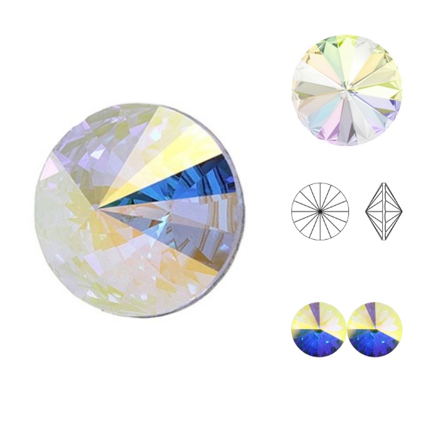Swarovski Rivoli - Crystal AB